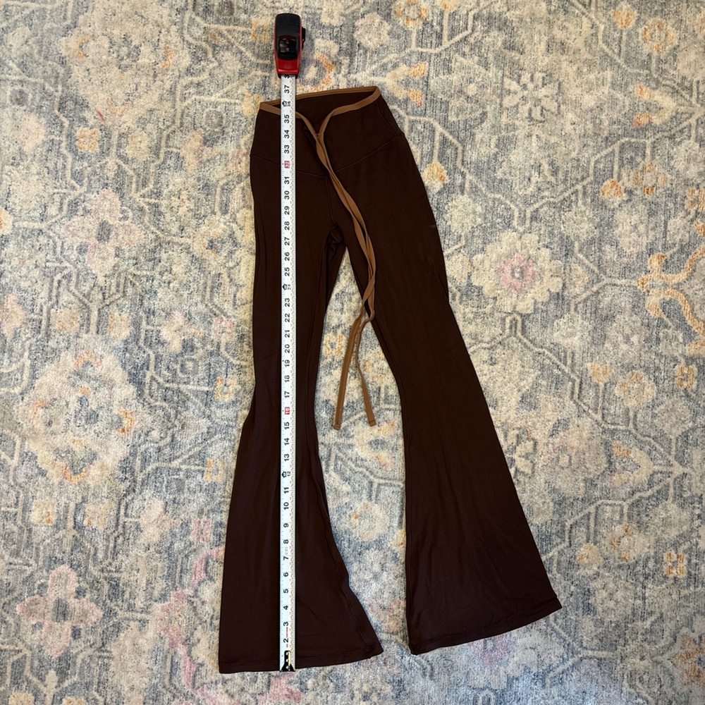 Offline by aerie, Flared Waist Tie Pants - Picture 3 of 5